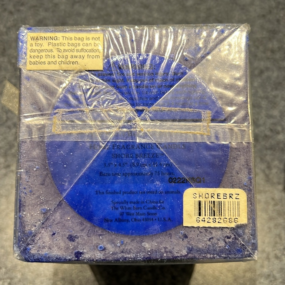 White Barn Candle Shore Breeze candles vintage - Picture 2 of 12